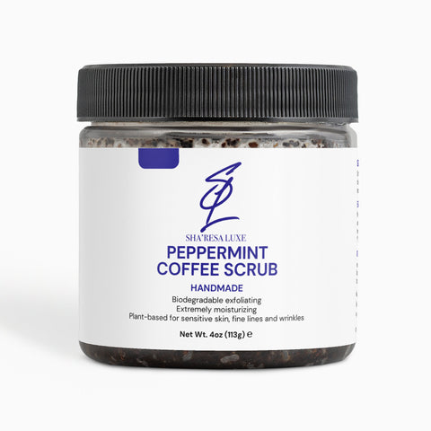 Peppermint Coffee Scrub